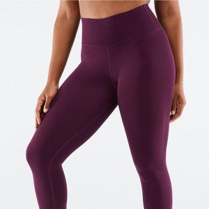 SculptKnit® High-Waisted Essential Legging Dark Eggplant/Purple Small New NWT